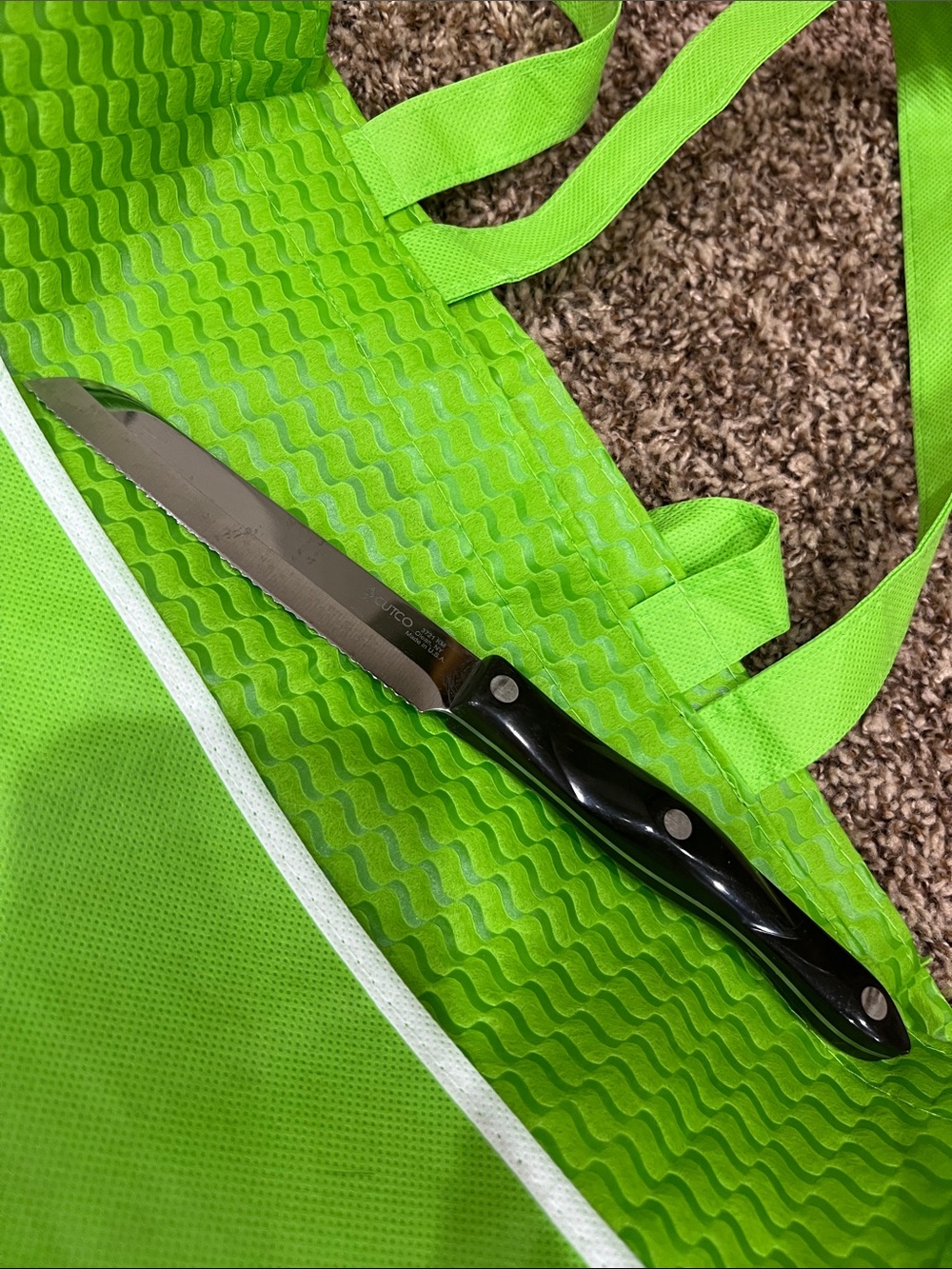 Cutco 3721 santoku style trimmer knife